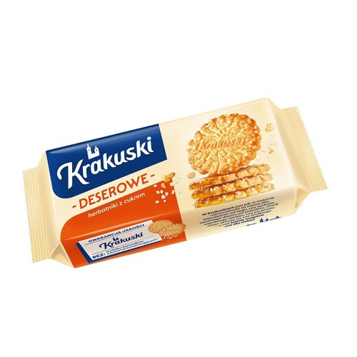 Herbatniki Deserowe z cukrem Krakuski 200 g