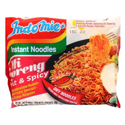 Makaron instant Mi Goreng ostry Indomie 80 g