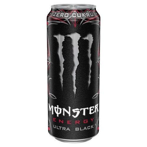 Napój energetyczny Ultra Black zero cukru Monster 500 ml