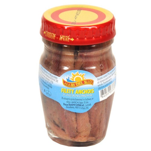 Filety Anchois w oleju Mari 75 g