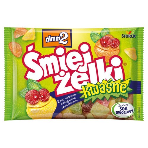 Żelki owocowe wzbogacone witaminami nimm2 100 g