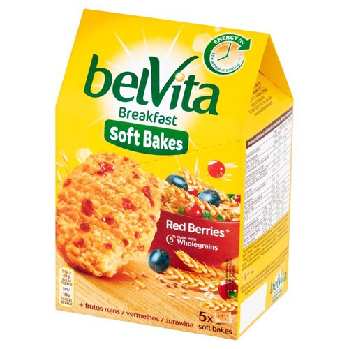 Ciastka zbożowe z żurawiną i rodzynkami belVita 250 g
