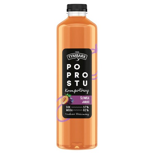 PO PROSTU Kompotowy śliwka-jabłko Tymbark 1,25 l