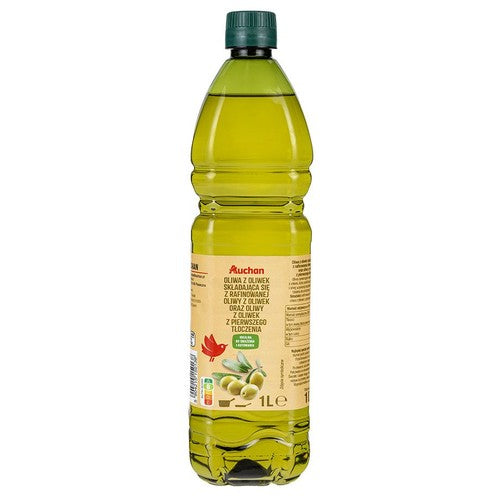 Oliwa z oliwek do smażenia i gotowania Auchan 1 l