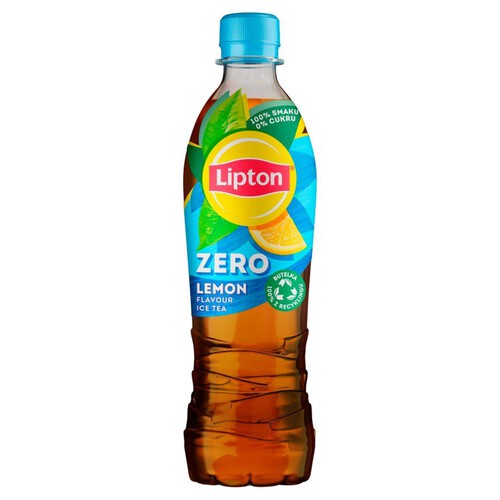 Ice Tea Lemon Zero Sugar napój niegazowany Lipton 500 ml