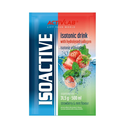 Izotonik IsoActive truskawka-mięta   ACTIVLAB 31.5 g