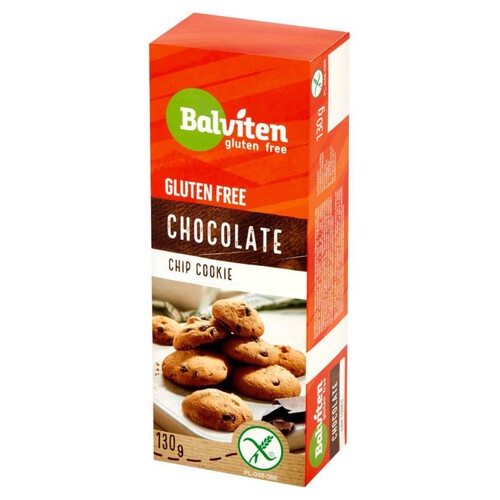 Kruche ciastka z kawałkami czekolady Balviten 130 g