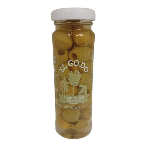 Oliwki zielone bez pestki El Godo 50 g