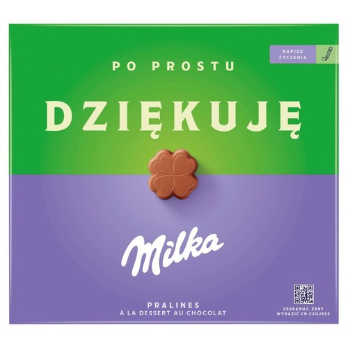 Czekoladki mleczne Po prostu Dziękuję Milka 110 g