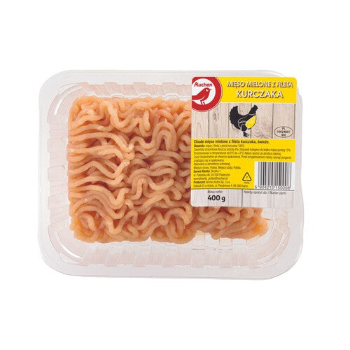 Mięso mielone z fileta kurczaka Auchan 400 g
