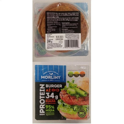 Hamburger drobiowy proteinowy Morliny 200 g