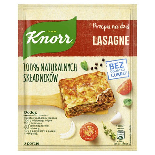 Fix Natural Lasagne Knorr 43 g