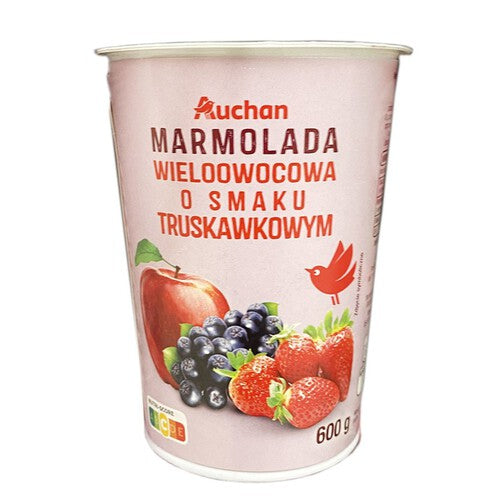 Marmolada truskawkowa Auchan 600 g