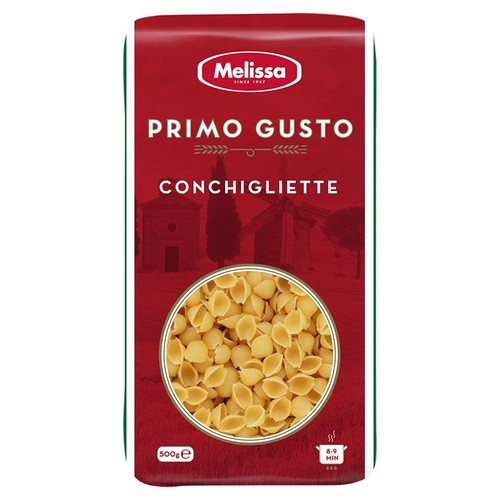 Muszelki Makaron ze 100% semoliny pszenicy durum Primo Gusto 500 g