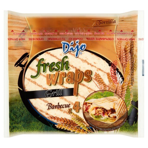 Tortilla  placki pszenne grillowane Dijo 250 g