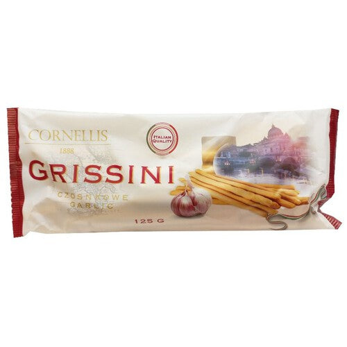 Grissini paluszki chlebowe z czosnkiem Cornellis 125 g