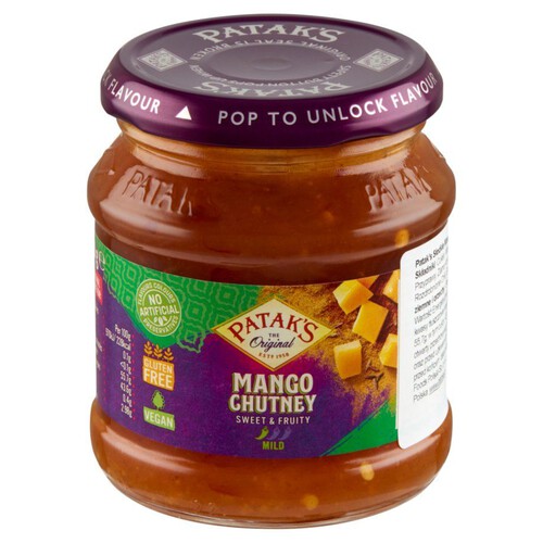 Słodki chutney z mango Patak's 340 g