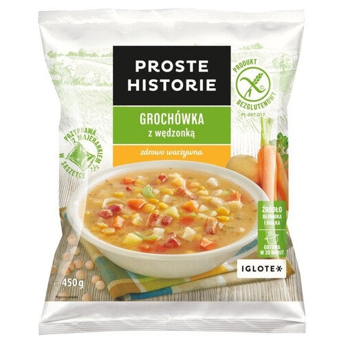 Zupa grochowa z wędzonką Proste Historie 450 g