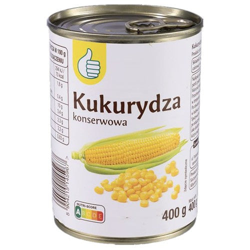Kukurydza konserwowa Auchan 400 g
