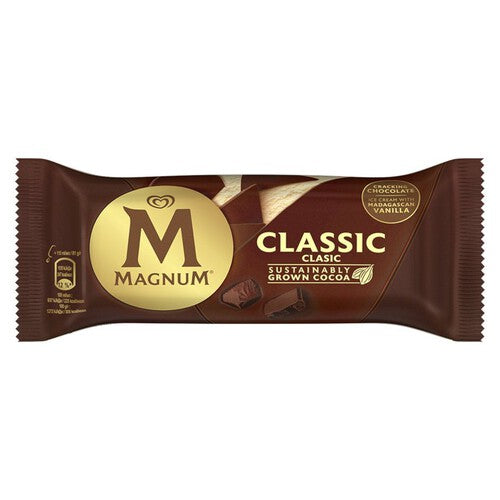 Lody classic waniliowe w mlecznej czekoladzie Magnum 110 ml