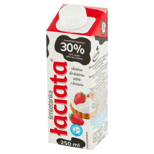 Śmietanka UHT 30% Łaciata 250 ml