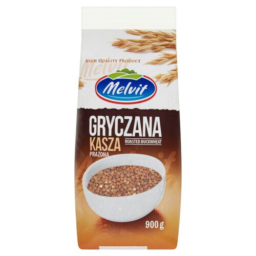 Kasza gryczana prażona Melvit 900 g