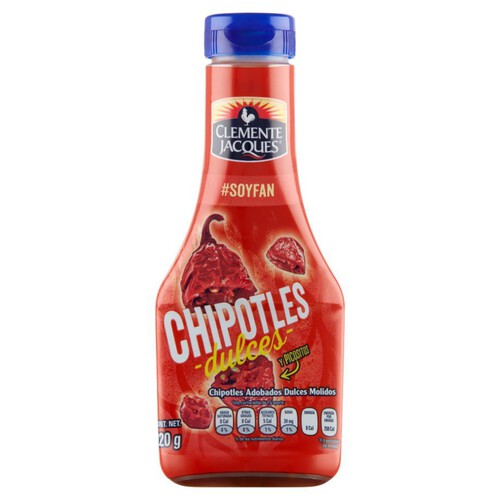 Mielone papryki chipotle w słodkim sosie Adobo Clemente Jacques 220 g