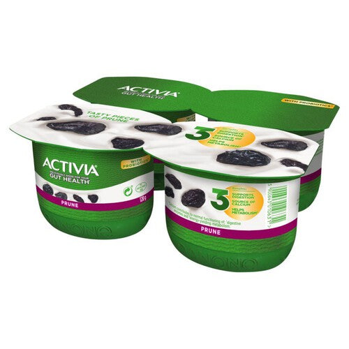 Jogurt probiotyczny z suszonymi śliwkami  Activia 4 x 120 g