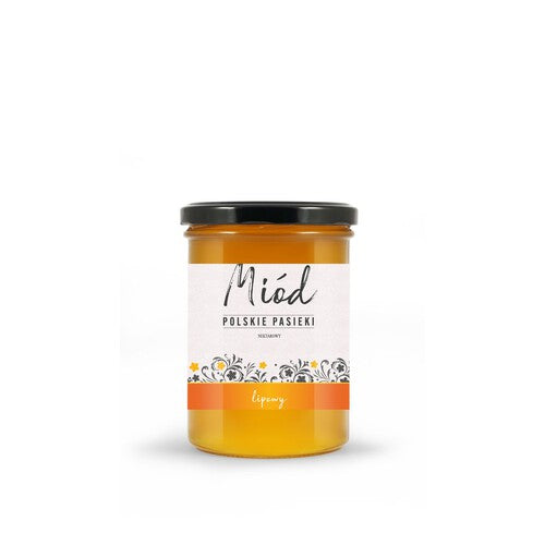 Miód pszczeli nektarowy lipowy Królowa Pszczół 500 g