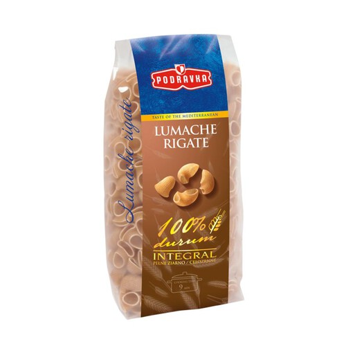 Makaron Muszle pełnoziarnisty Podravka 400 g