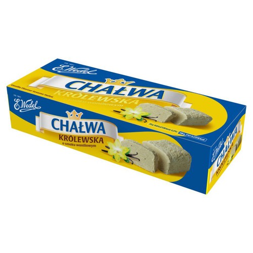 Chałwa sezamowa o smaku waniliowym E.Wedel 250 g