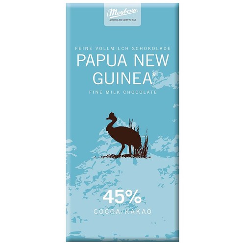 Czekolada mleczna Papua New Guinea 45% kakao   Meybona 100 g