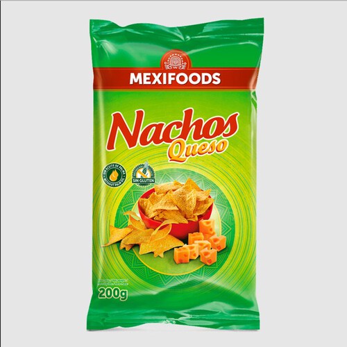 Nachos o smaku serowym   Mexifoods 200 g