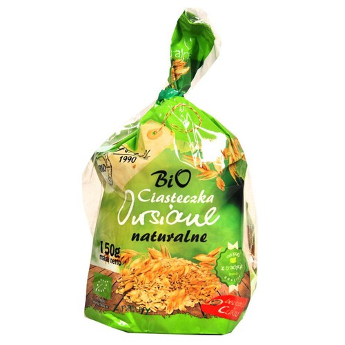 BIO Ciasteczka owsiane naturalne Ania 150 g
