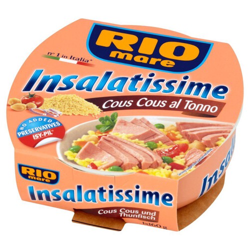 Gotowe danie z kuskus. warzyw i tuńczyka Rio Mare 160 g