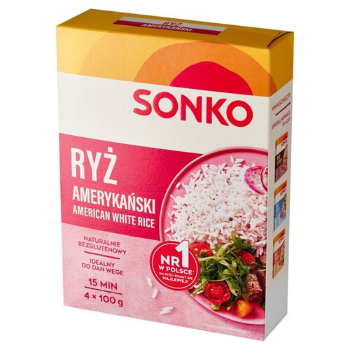 Ryż amerykański  Sonko 4 x 100 g