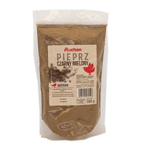 Pieprz czarny mielony Auchan 500 g