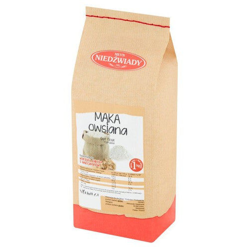 Mąka owsiana   Młyn Niedźwiady 1 kg