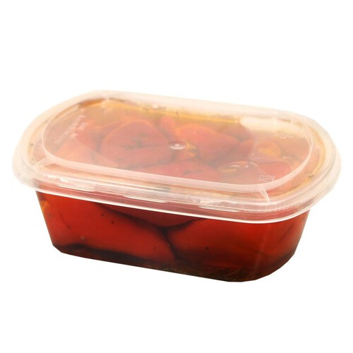 Czerwona pikantna papryka z kremową masą serową w oleju roślinnym Bracia Zawadzcy 150 g