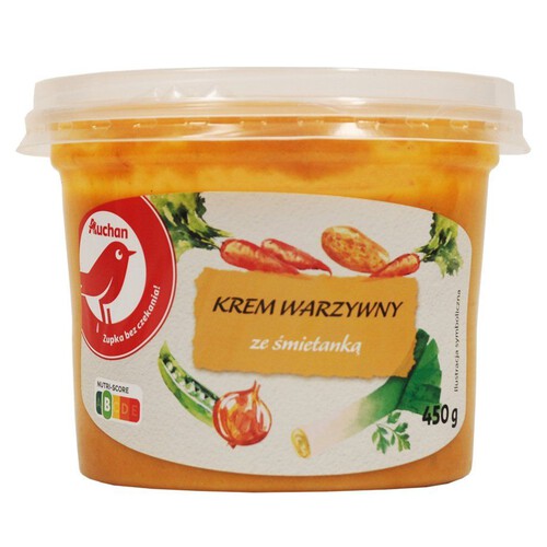 Krem z warzyw Auchan 450 g