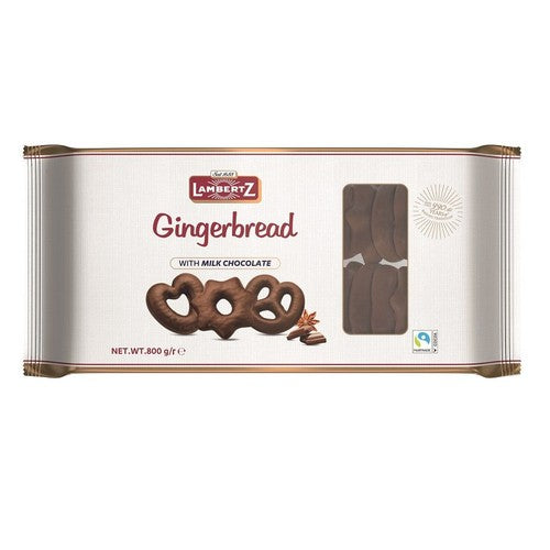 Pierniki w mlecznej czekoladzie Lambertz 800 g