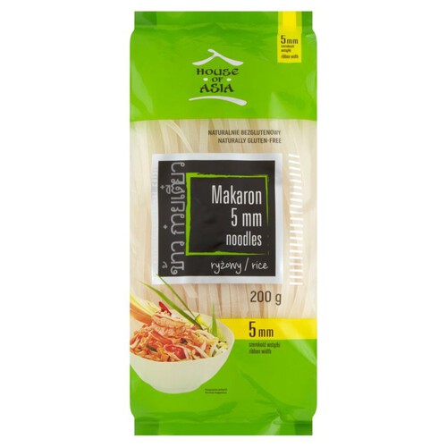 Makaron ryżowy 5 mm House of Asia 200 g