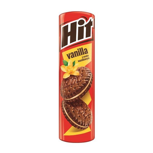 Markizy z kremem o smaku waniliowym Hit 220 g