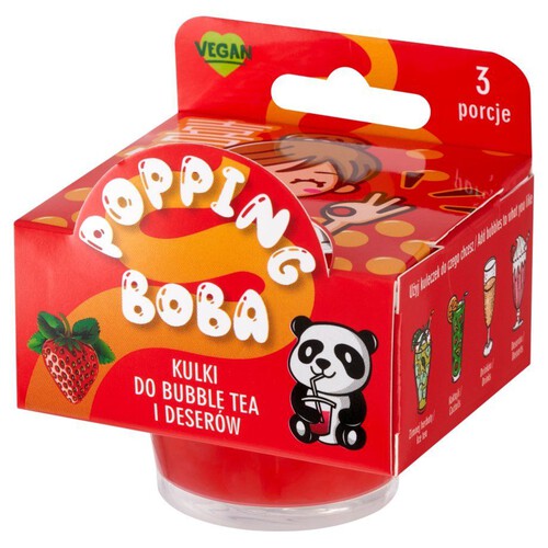 Kuleczki do bubble tea o smaku truskawki  Joy 130 g