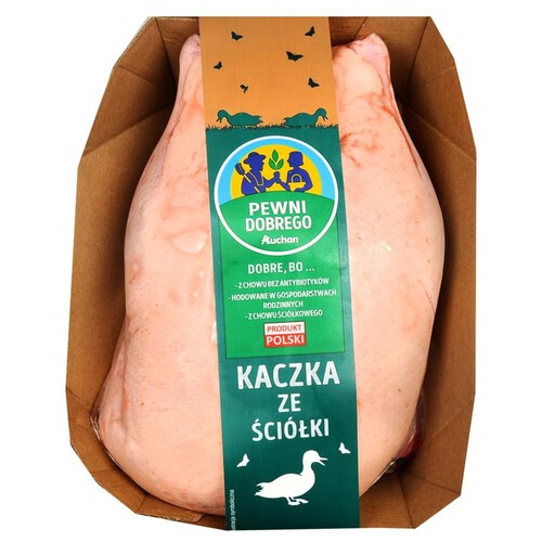Kaczka ze ściółki tuszka Pewni Dobrego na wagę ok. 1,6 kg