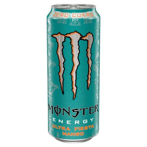 Napój energetyczny Ultra Fiesta Mango zero cukru   Monster 500 ml