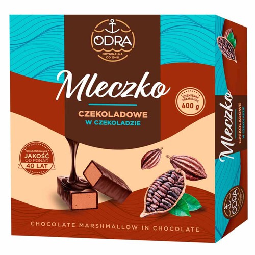 Mleczko czekoladowe w czekoladzie Odra 400 g