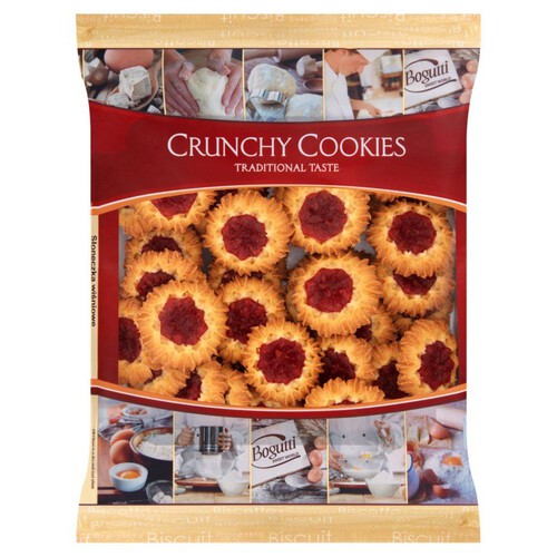 Ciastka kruche z nadzieniem wiśniowym. Bogutti 1 kg