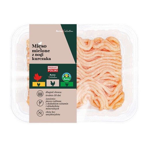 Mięso mielone z nogi kurczaka Auchan Collection 400 g