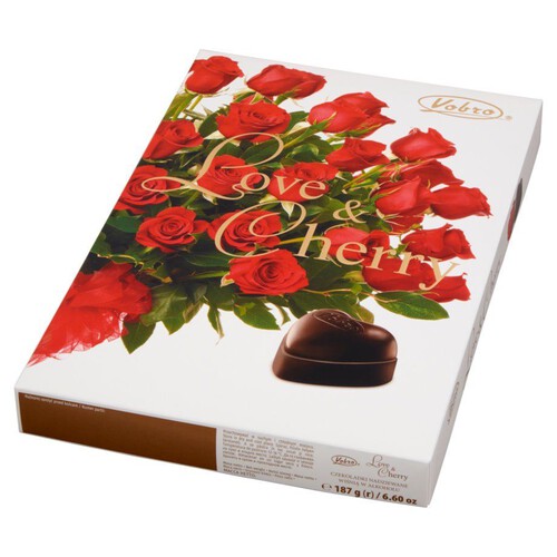 Czekoladki nadziewane wiśnią w alkoholu Vobro 187 g